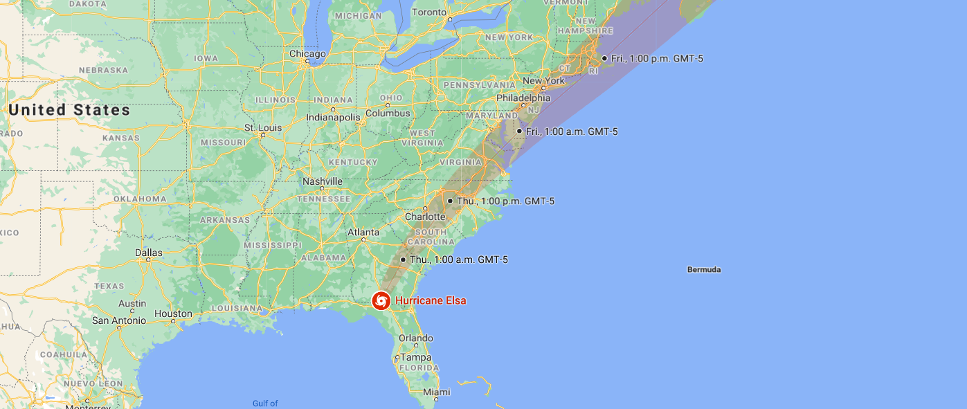 Tropical Storm Elsa Passes the Tampa – Sarasota Area – July 7th, 2021