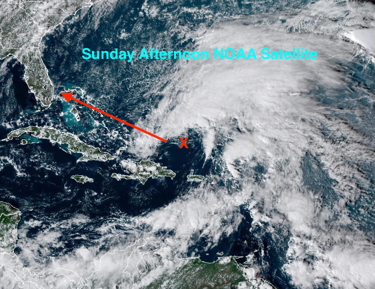 potential tropical storm Nicole