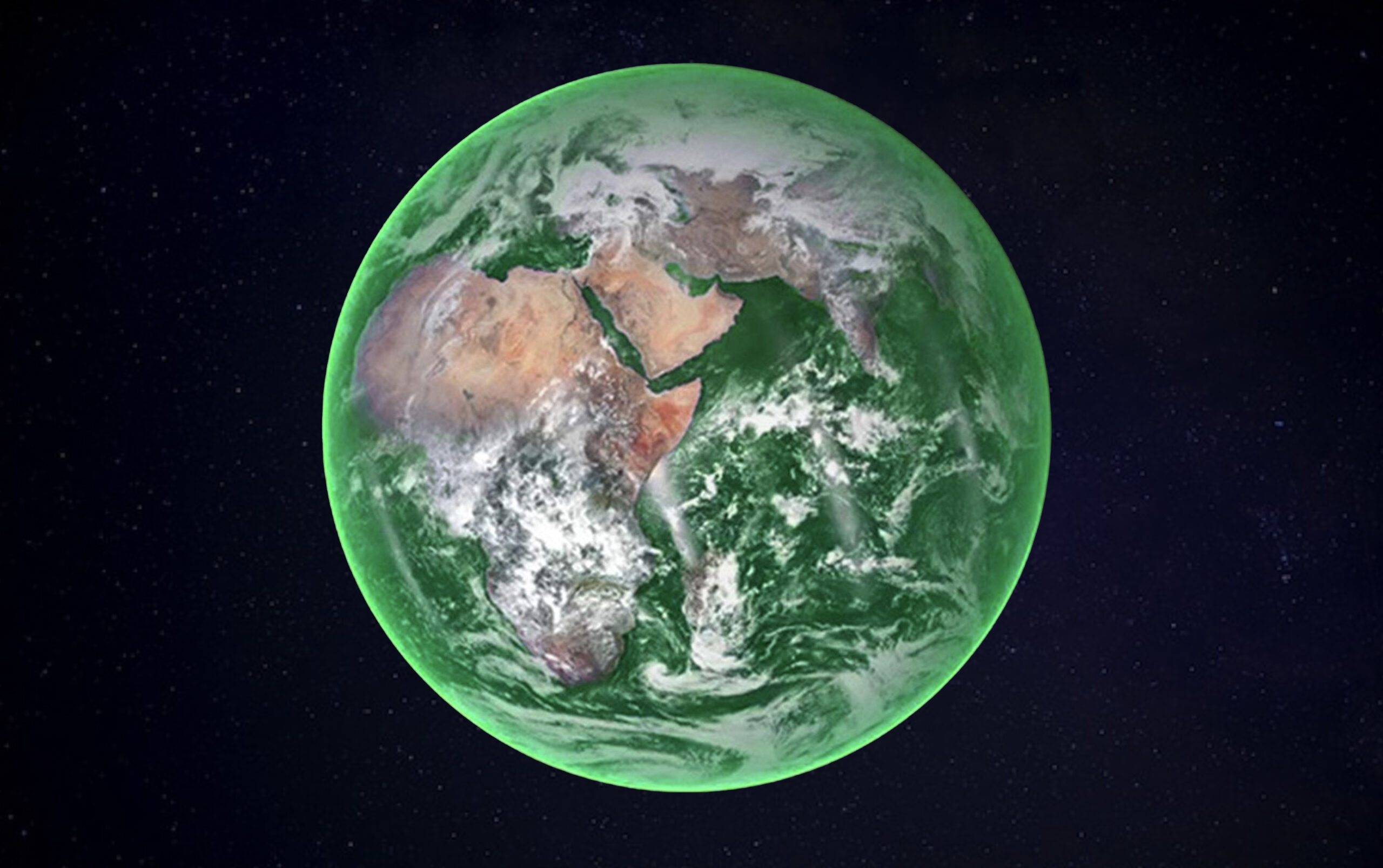 The Earth’s blue oceans are ominously turning green, what’s going on?